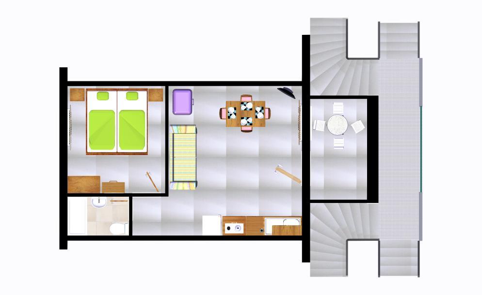 Iris Apartments Chrani Pokoj fotografie
